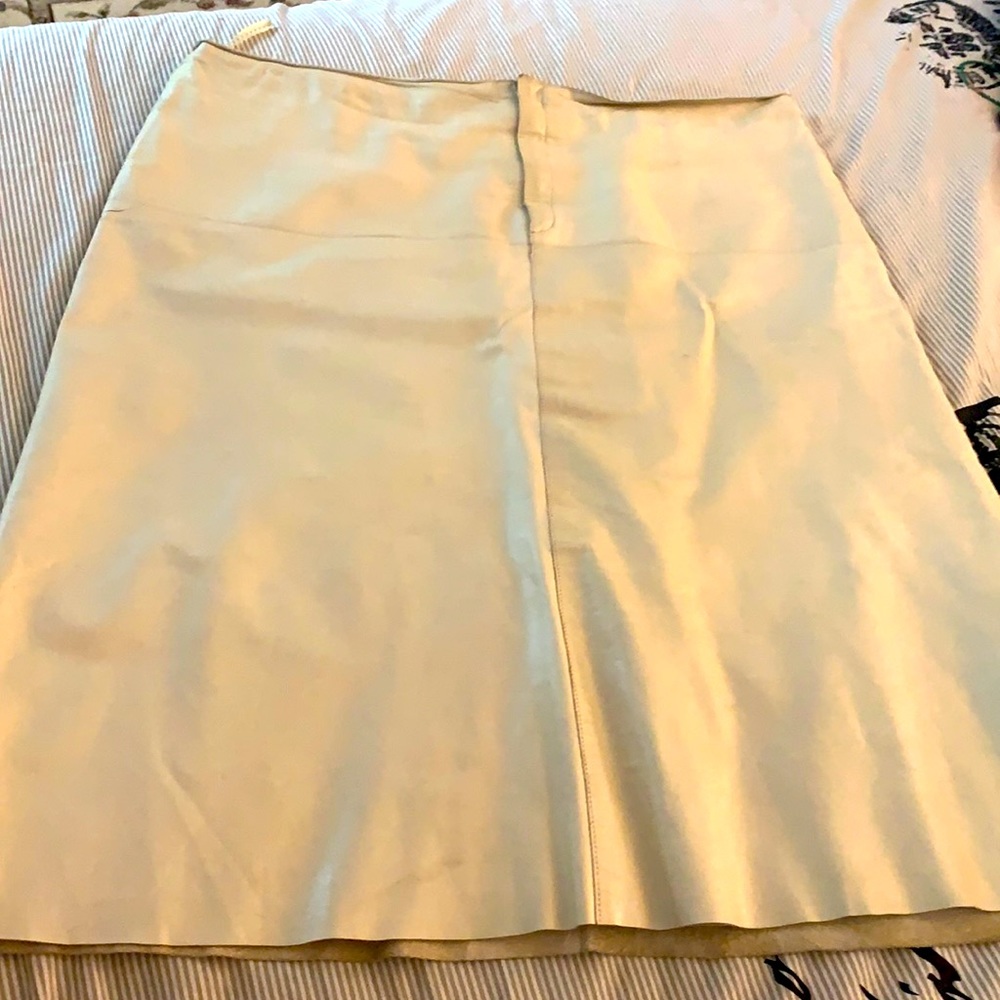 Professional leather skirt